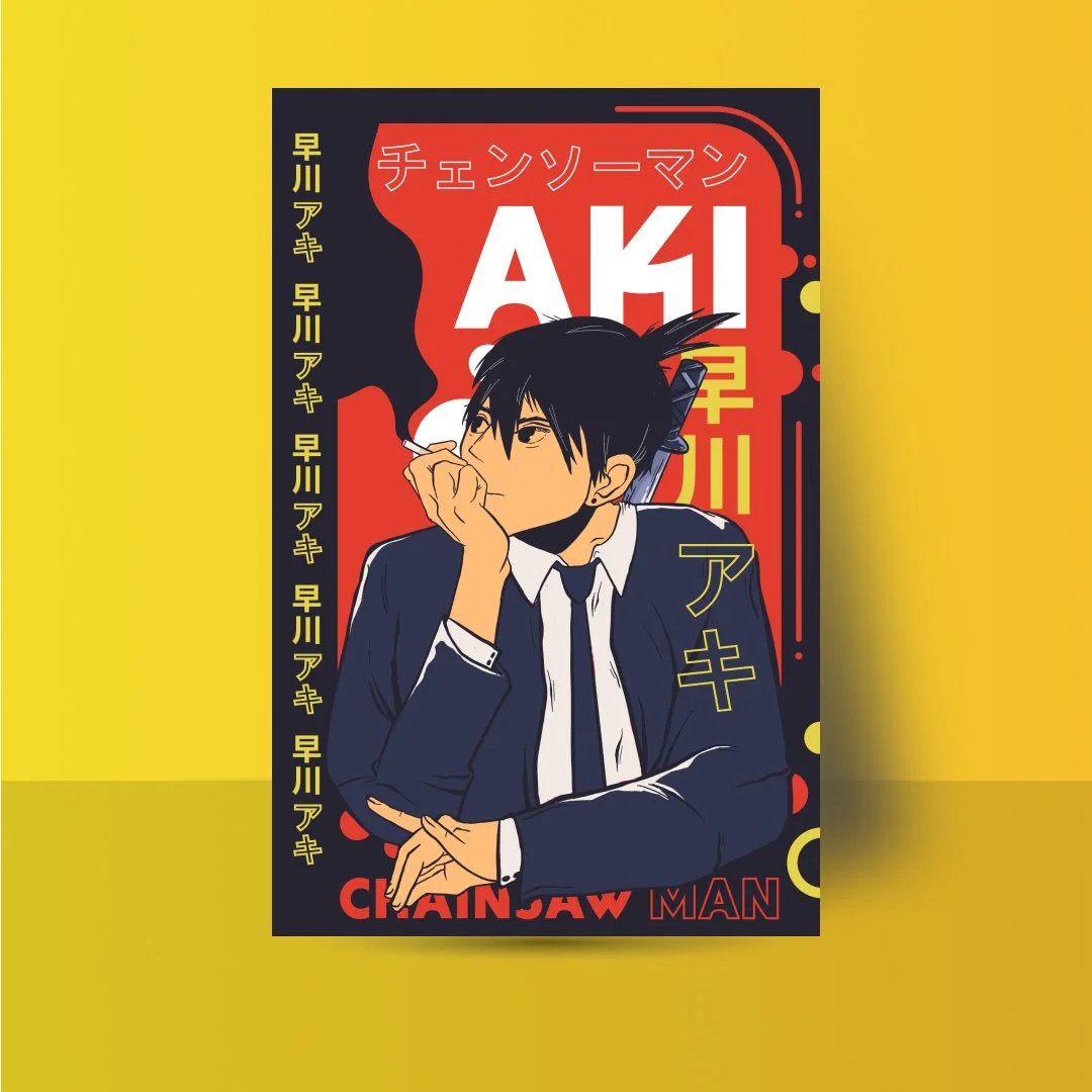 Chainsaw Man, Pokemon, Studio Ghibi Art Prints